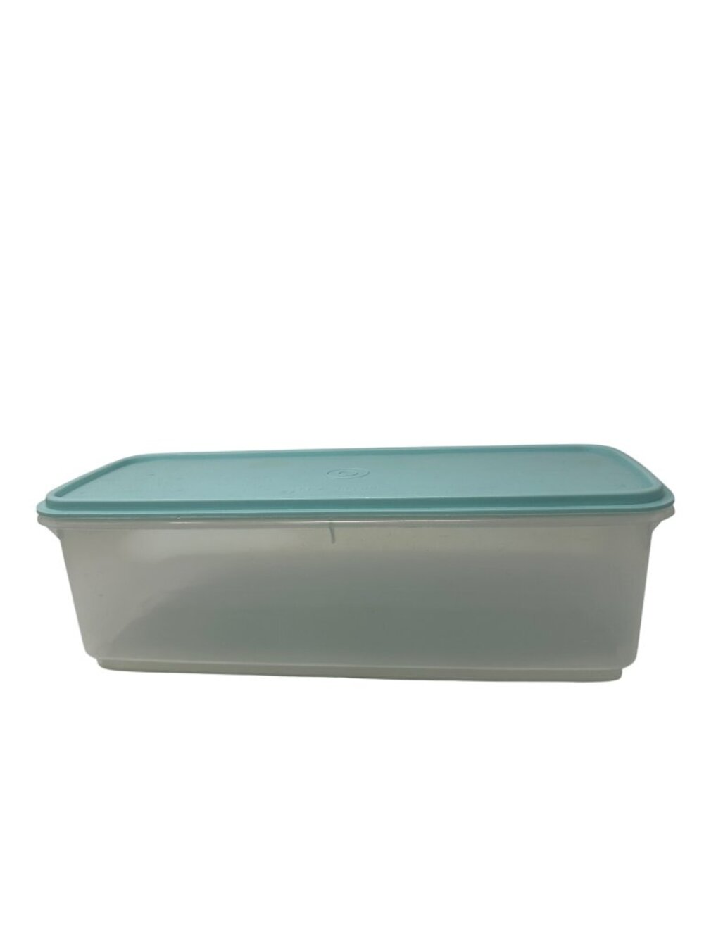Tupperware Aqua Large Load Rectangle Bread Storage Container With Lid - Picture 3 of 9